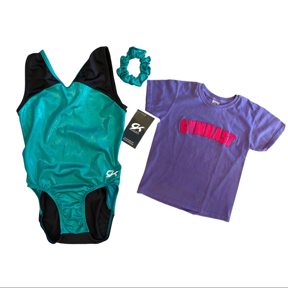 GK gymnastics leotard NWT Adult medium